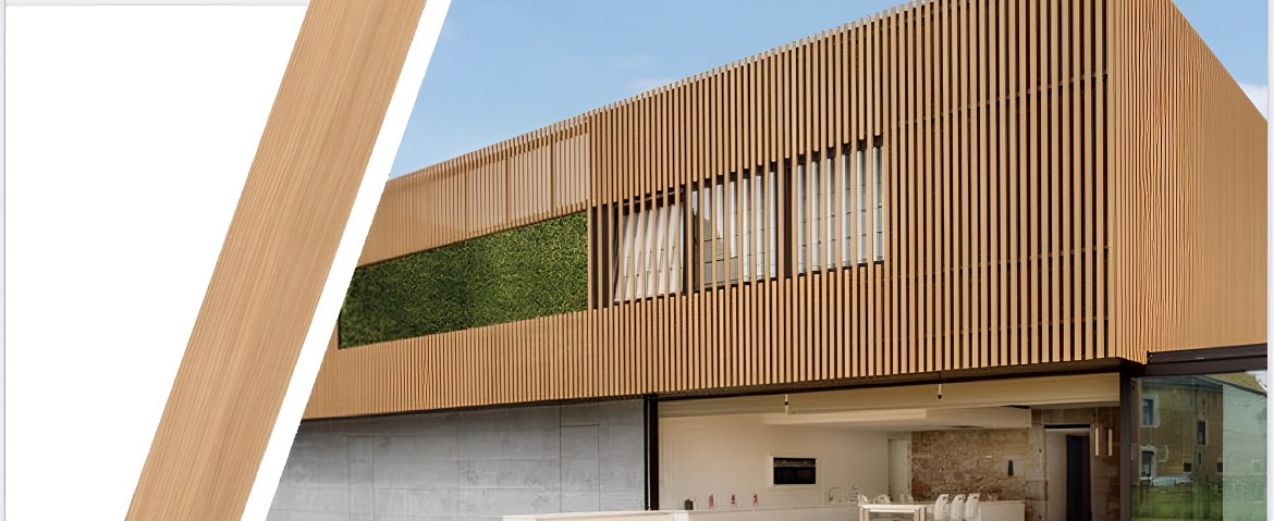 WPC Wandpanelen Outdoor  (219 x 2800 x 26mm)